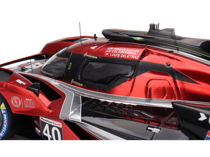 Acura ARX-06 GTP #40 Louis Deletraz - Colton Herta - Jordan Taylor "Wayne Taylor Racing with Andretti" Winner "12 Hours of Sebring" (2024) 1/18 Model Car