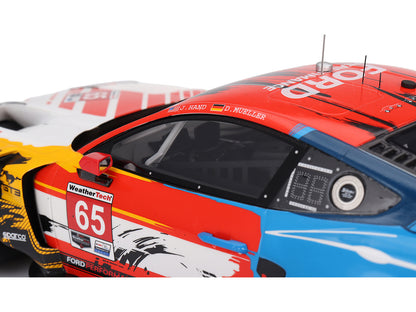 Ford Mustang GT3 #65 Joey Hand - Dirk Muller "Ford Multimatic Motorsports" "Motul Course de Monterey - Laguna Seca" (2024) 1/18 Model Car