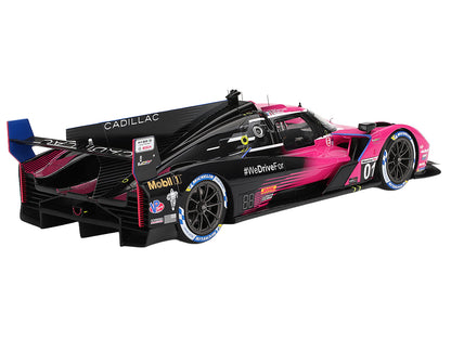 Cadillac V-Series.R #01 Sebastien Bourdais - Scott Dixon - Renger van der Zande "Cadillac Racing" Winner IMSA "Petit Le Mans" (2024) 1/18 Model Car