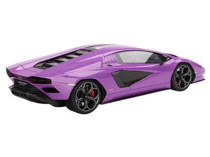 Lamborghini Countach LPI 800-4 Viola 30th Purple Metallic 1/18 Model Car