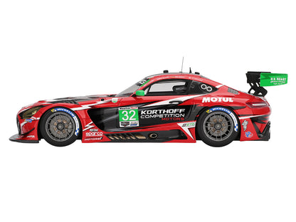 Mercedes-AMG GT3 EVO #32 Maximilian Gotz - Kenton Koch - Seth Lucas - Daniel Morad "Korthoff Competition Motors" IMSA "24 Hours of Daytona" (2025) 1/18 Model Car