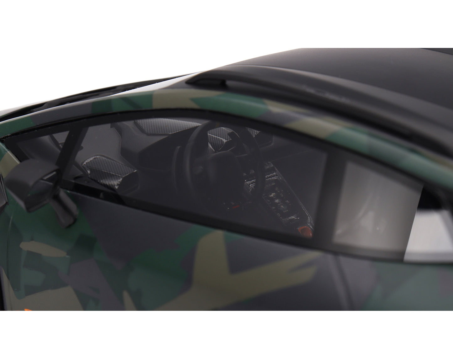 Lamborghini Huracan Sterrato All-Terrain "BOSCO" Green Camouflage 1/18 Model Car