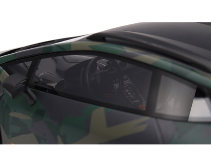 Lamborghini Huracan Sterrato All-Terrain "BOSCO" Green Camouflage 1/18 Model Car