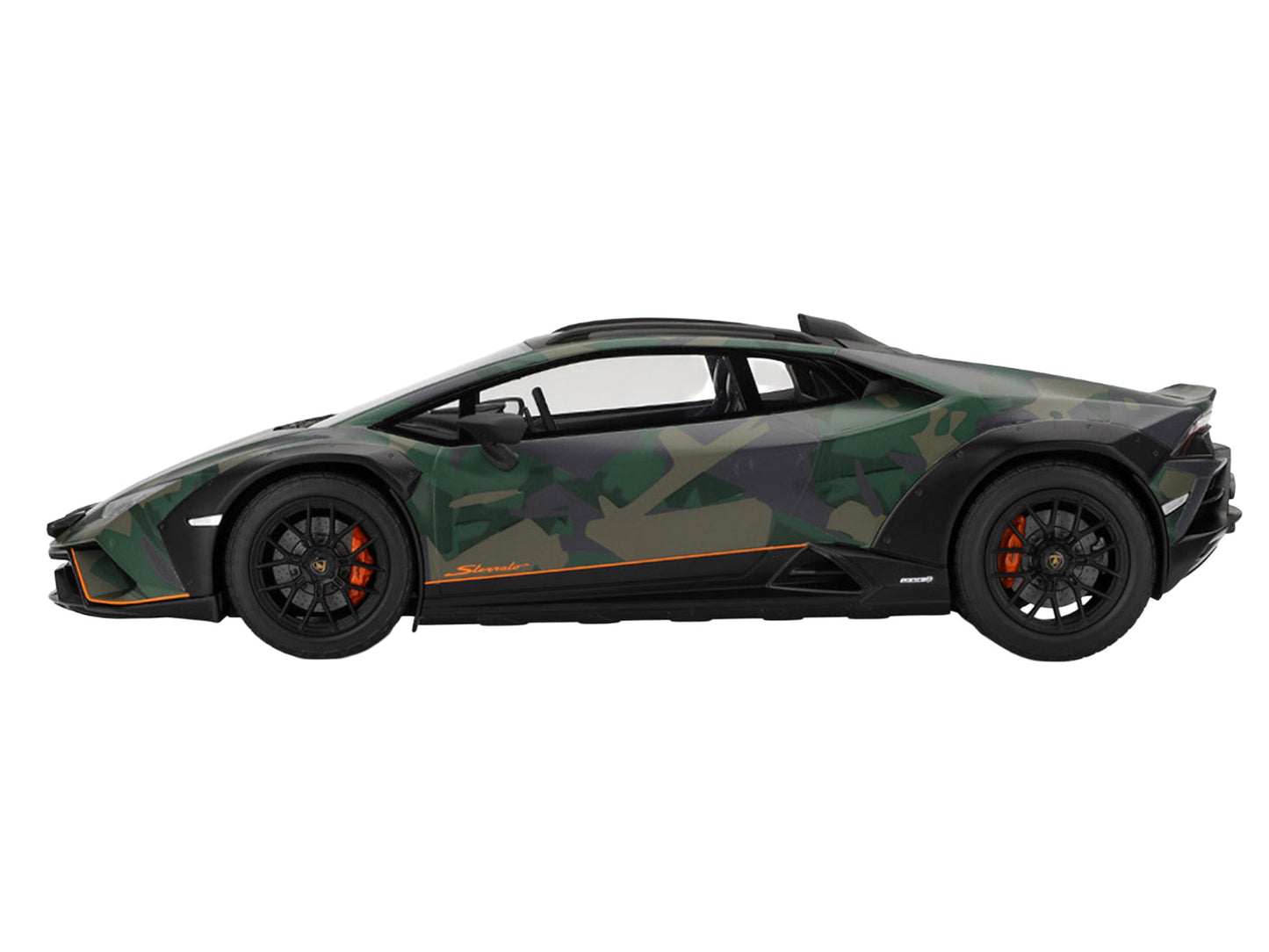 Lamborghini Huracan Sterrato All-Terrain "BOSCO" Green Camouflage 1/18 Model Car