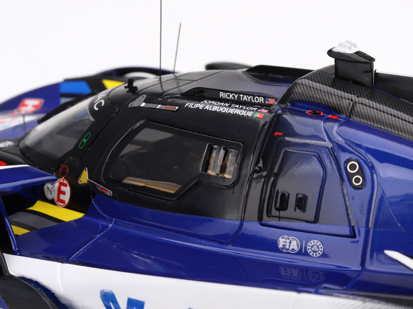 Cadillac V-Series.R #101 Filipe Albuquerque - Jordan Taylor - Ricky Taylor "Cadillac Wayne Taylor Racing" FIA WEC "24 Hours of Le Mans" (2025) 1/18 Model Car