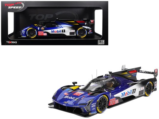 Cadillac V-Series.R #101 Filipe Albuquerque - Jordan Taylor - Ricky Taylor "Cadillac Wayne Taylor Racing" FIA WEC "24 Hours of Le Mans" (2025) 1/18 Model Car