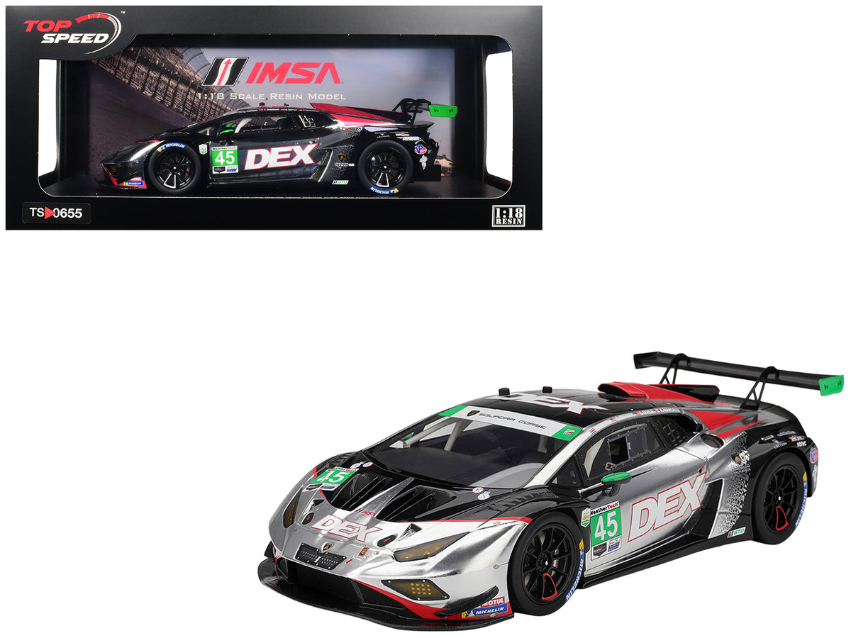 Lamborghini Huracan GT3 EVO2 #45 Graham Doyle - Danny Formal - Trent Hindman - Kyle Marcelli "Wayne Taylor Racing" IMSA "24 Hours of Daytona" (2025) 1/18 Model Car