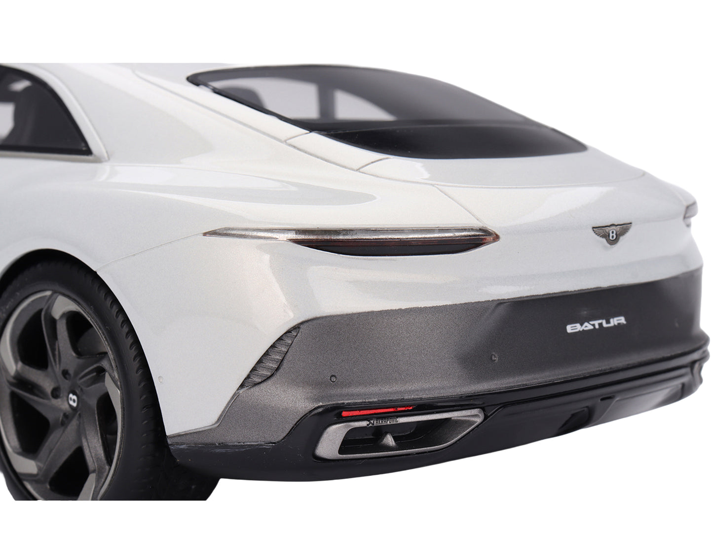 Bentley Batur Bonneville Pearl White Metallic 1/18 Model Car
