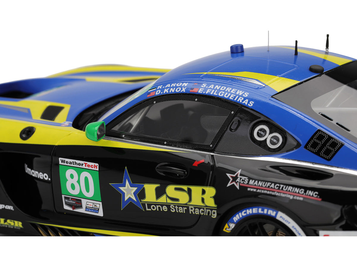 Mercedes-AMG GT3 EVO #80 Scott Andrews - Ralf Aron - Eric Filgueiras - Dan Knox "Lone Star Racing" IMSA "24 Hours of Daytona" (2025) 1/18 Model Car