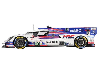 Acura ARX-06 GTP #60 Tom Blomqvist - Colin Braun - Scott Dixon - Felix Rosenqvist "Acura Meyer Shank Racing with Curb-Agajanian" 2nd Place IMSA "24 Hours of Daytona" (2025) 1/18 Model Car