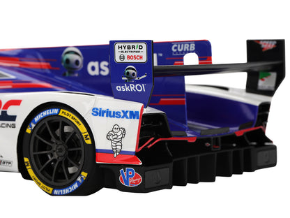Acura ARX-06 GTP #60 Tom Blomqvist - Colin Braun - Scott Dixon - Felix Rosenqvist "Acura Meyer Shank Racing with Curb-Agajanian" 2nd Place IMSA "24 Hours of Daytona" (2025) 1/18 Model Car
