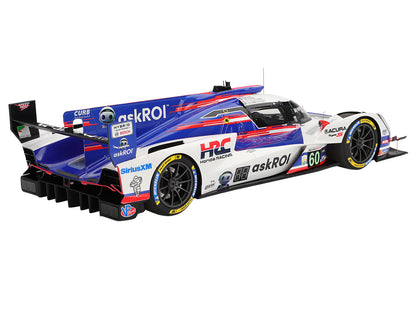 Acura ARX-06 GTP #60 Tom Blomqvist - Colin Braun - Scott Dixon - Felix Rosenqvist "Acura Meyer Shank Racing with Curb-Agajanian" 2nd Place IMSA "24 Hours of Daytona" (2025) 1/18 Model Car