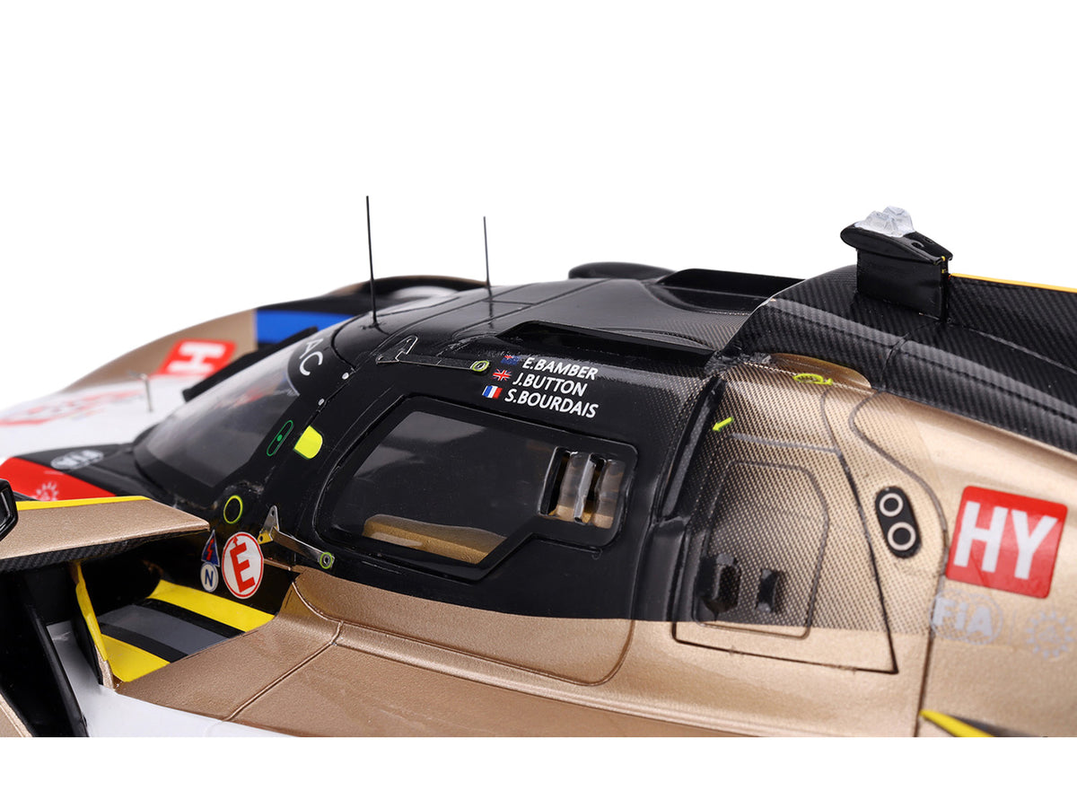 Cadillac V-Series.R #38 Earl Bamber - Sebastien Bourdais - Jenson Button "Cadillac Hertz Team Jota" FIA WEC "24 Hours of Le Mans" (2025) 1/18 Model Car