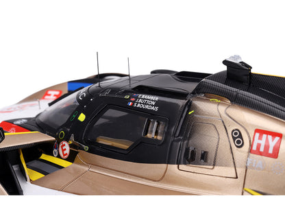 Cadillac V-Series.R #38 Earl Bamber - Sebastien Bourdais - Jenson Button "Cadillac Hertz Team Jota" FIA WEC "24 Hours of Le Mans" (2025) 1/18 Model Car