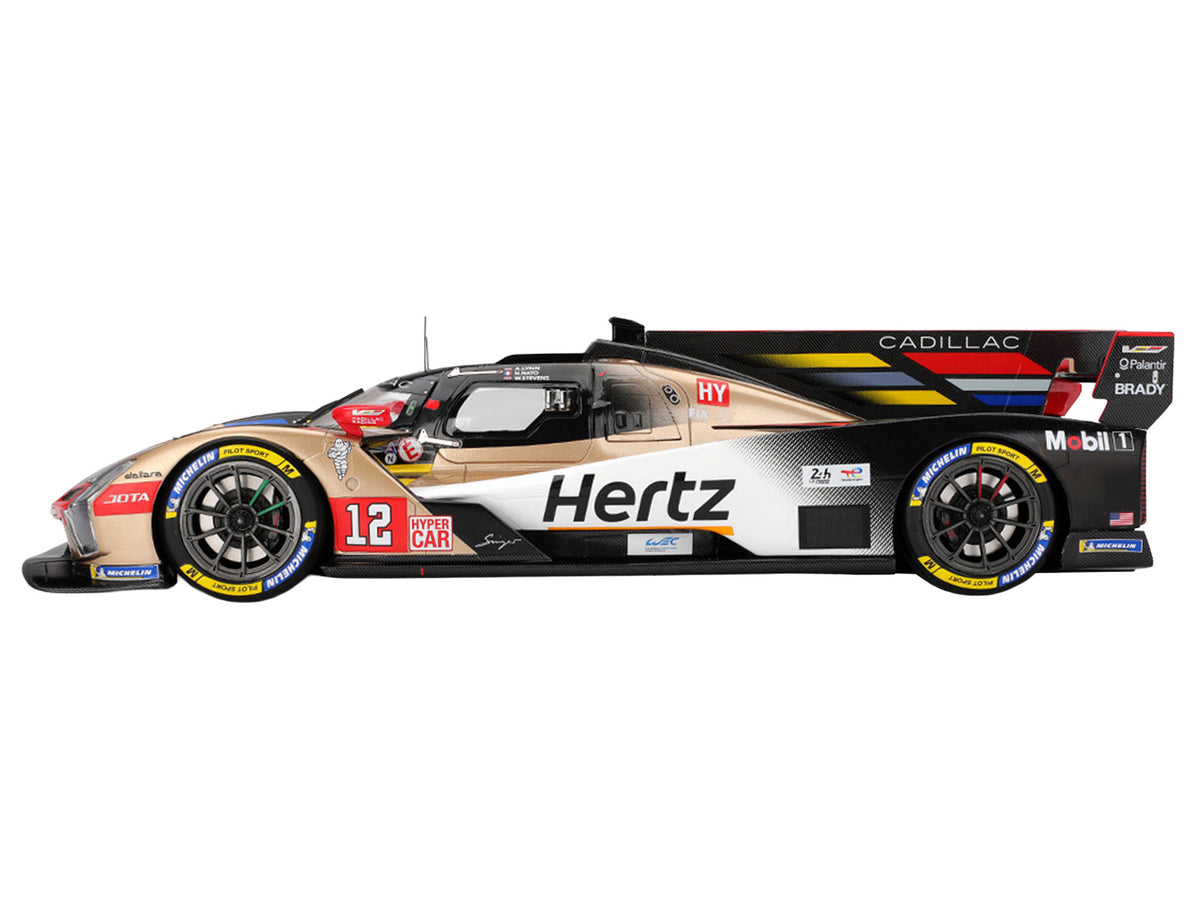 Cadillac V-Series.R #12 Alex Lynn - Norman Nato - Will Stevens "Cadillac Hertz Team Jota" FIA WEC "24 Hours of Le Mans" (2025) 1/18 Model Car