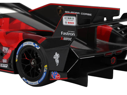 Lamborghini SC63 #63 Mirko Bortolotti - Romain Grosjean - Daniil Kvyat - Edoardo Mortara "Automobili Lamborghini Squadra Corse" IMSA "24 Hours of Daytona" (2025) 1/18 Model Car