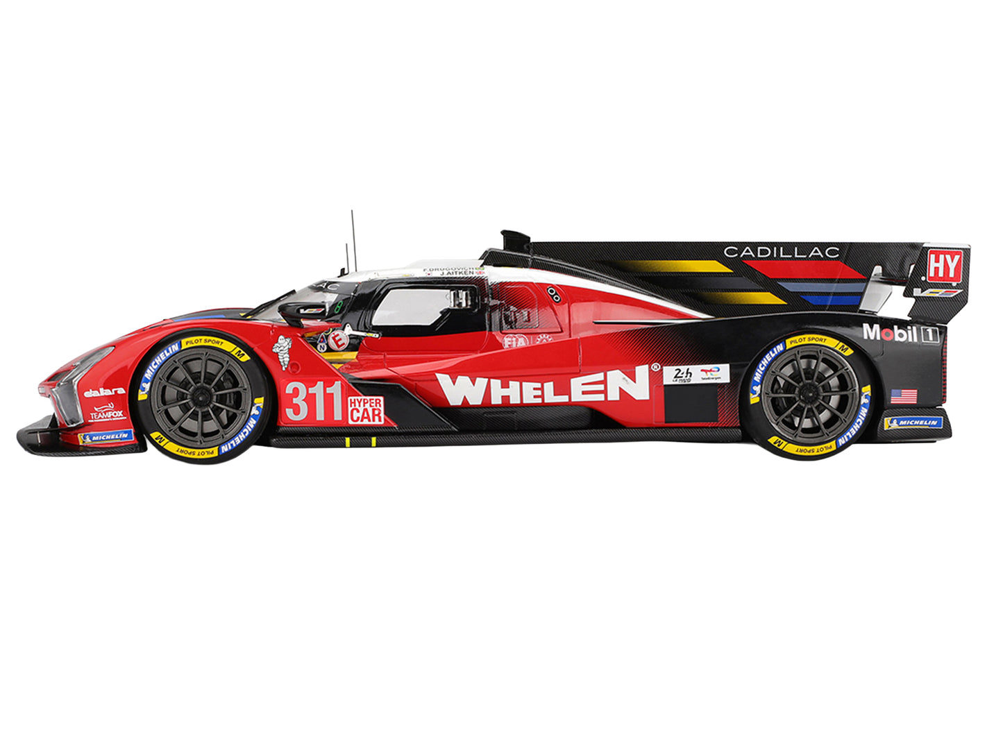 Cadillac V-Series.R #311 Jack Aitken - Felipe Drugovich - Frederik Vesti "Cadillac Whelen" FIA WEC "24 Hours of Le Mans" (2025) 1/18 Model Car