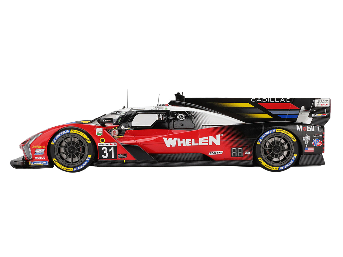 Cadillac V-Series.R #31 Jack Aitken - Felipe Drugovich - Frederik Vesti - Earl Bamber "Cadillac Whelen" IMSA "24 Hours of Daytona" (2025) 1/18 Model Car