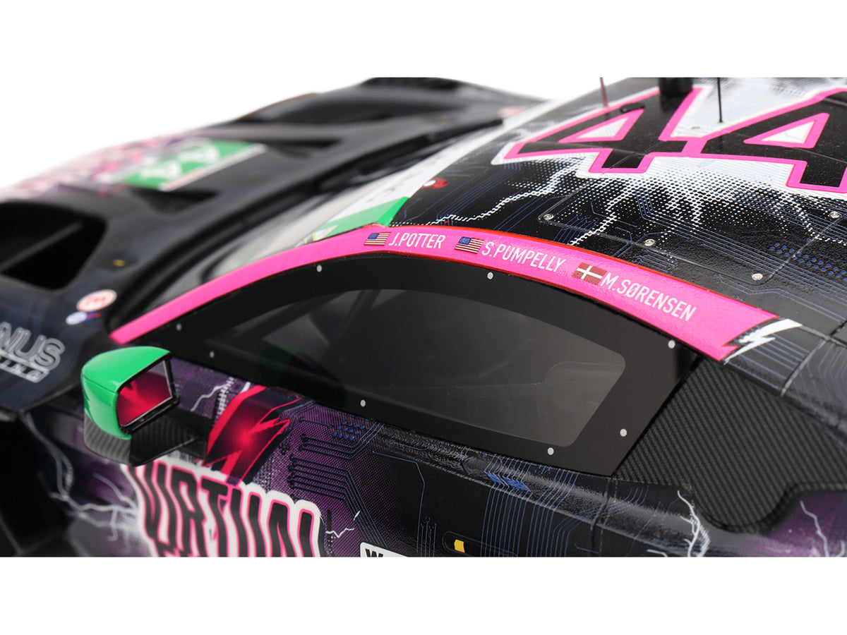 Aston Martin Vantage GT3 EVO #44 John Potter - Spencer Pumpelly - Marco Sorensen "Magnus Racing" IMSA "Six Hours of The Glen (Watkins Glen)" (2025) 1/18 Model Car