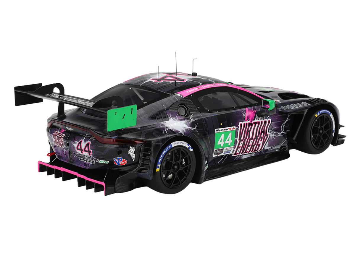 Aston Martin Vantage GT3 EVO #44 John Potter - Spencer Pumpelly - Marco Sorensen "Magnus Racing" IMSA "Six Hours of The Glen (Watkins Glen)" (2025) 1/18 Model Car
