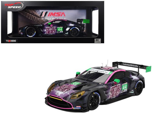 Aston Martin Vantage GT3 EVO #44 John Potter - Spencer Pumpelly - Marco Sorensen "Magnus Racing" IMSA "Six Hours of The Glen (Watkins Glen)" (2025) 1/18 Model Car