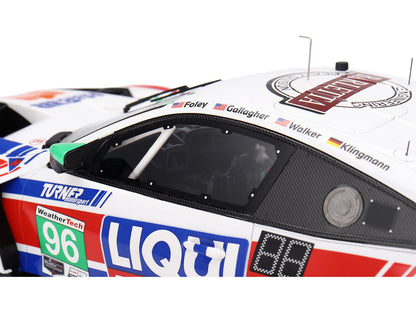 BMW M4 GT3 EVO #96 Robby Foley - Patrick Gallagher - Jens Klingmann - Jake Walker "Turner Motorsport" IMSA "Hours of Daytona" (2025) 1/18 Model Car
