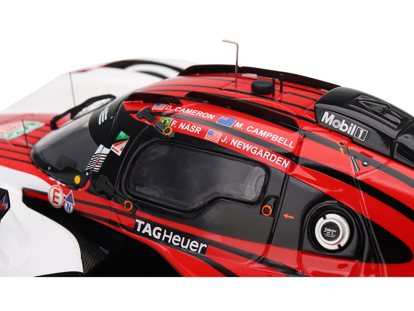 Porsche 963 #7 Dane Cameron - Matt Campbell - Felipe Nasr - Josef Newgarden "Porsche Penske Motorsport" Winner IMSA "24 Hours of Daytona" (2024) 1/18 Model Car