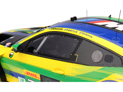 BMW M4 GT3 EVO #31 Pedro Ebrahim - Augusto Farfus - Yasser Shahin "The Bend Team WRT" WEC "6 Hours of Sao Paulo" (2025) 1/18 Model Car