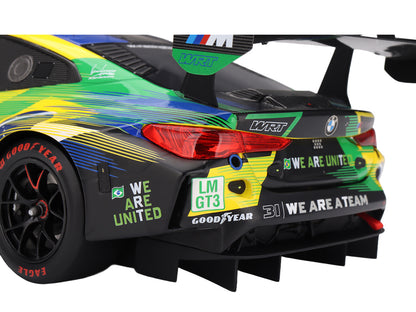 BMW M4 GT3 EVO #31 Pedro Ebrahim - Augusto Farfus - Yasser Shahin "The Bend Team WRT" WEC "6 Hours of Sao Paulo" (2025) 1/18 Model Car
