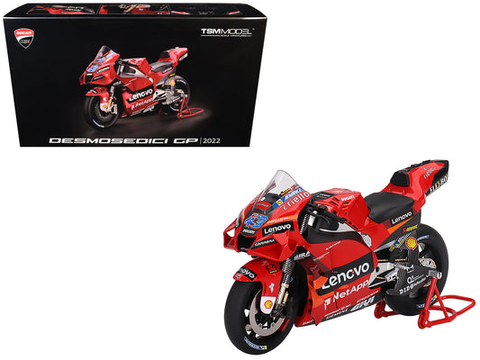 Ducati Desmosedici #43 Jack Miller "Presentation" "MotoGP World Championship" (2022) 1/12 Motorcycle Model