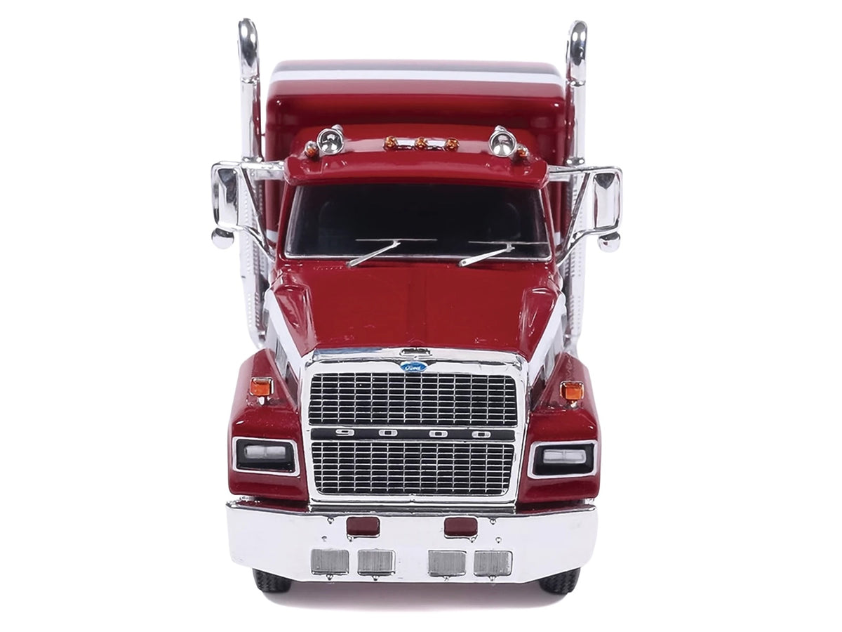 1978 Ford LTL-9000 Truck Tractor Red Metallic with Stripes 1/64 Diecast Model Car