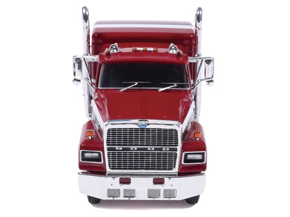 1978 Ford LTL-9000 Truck Tractor Red Metallic with Stripes 1/64 Diecast Model Car