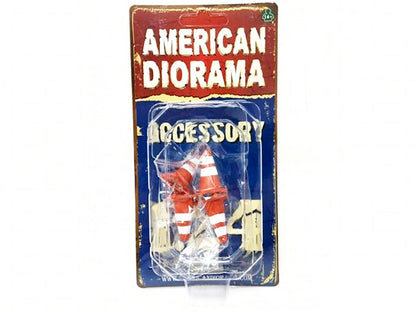 Traffic Cones Set of 4 Accessory For 1:24 Models