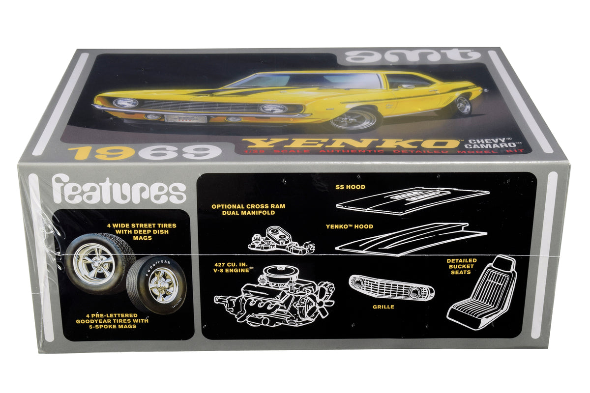 Skill 2 Model Kit 1969 Chevrolet Camaro Yenko 1/25 Scale Model