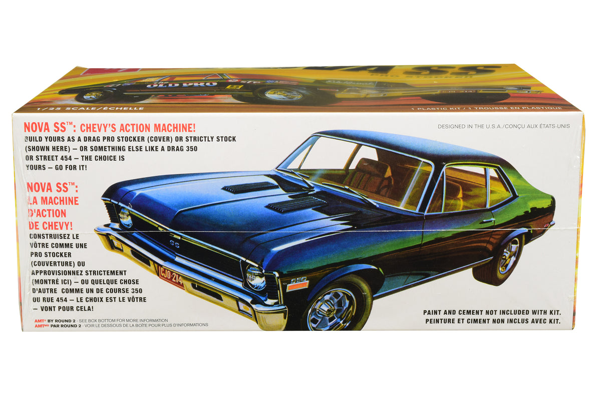 Skill 2 Model Kit 1972 Chevrolet Nova SS "Pro Stocker" 1/25 Scale Model