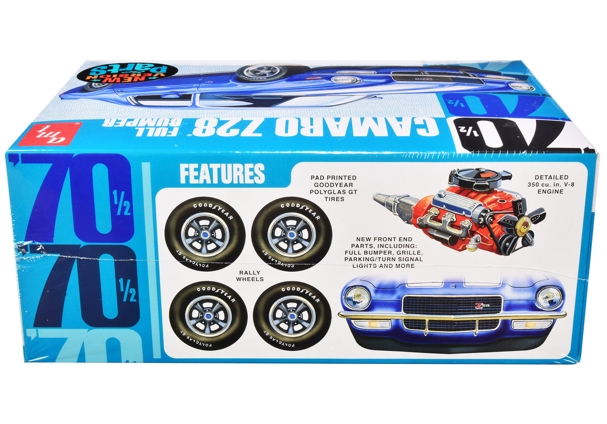 Skill 2 Model Kit 1970 1/2 Chevrolet Camaro Z28 "Full Bumper" 1/25 Scale Model