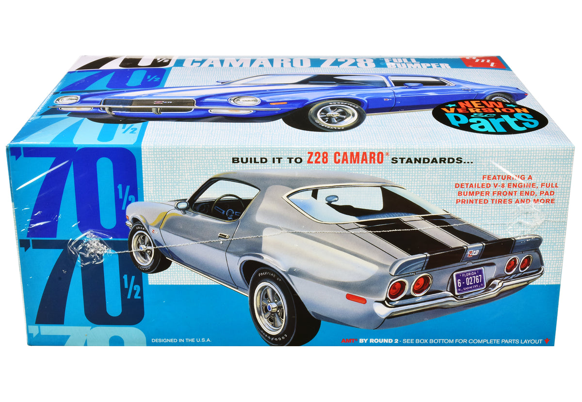 Skill 2 Model Kit 1970 1/2 Chevrolet Camaro Z28 "Full Bumper" 1/25 Scale Model