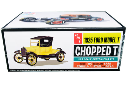 Skill 2 Model Kit 1925 Ford Model T "Chopped" Set of 2 pieces 1/25 Scale Model