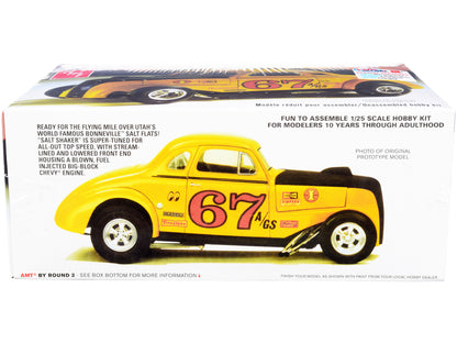 Skill 2 Model Kit 1937 Chevrolet Bonneville Racer "Salt Shaker" 1/25 Scale Model