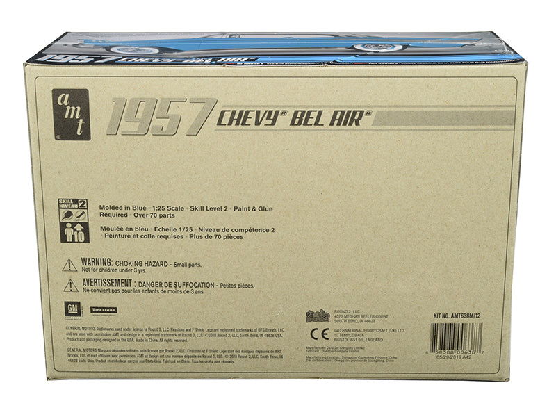 Skill 2 Model Kit 1957 Chevrolet Bel Air 1/25 Scale Model