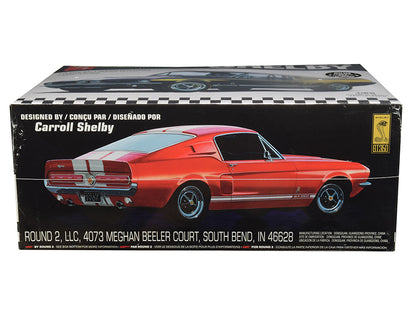 Skill 2 Model Kit 1967 Ford Mustang Shelby GT350 Black 1/25 Scale Model