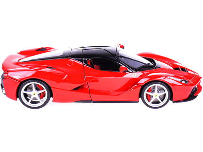 Ferrari LaFerrari F70 Red with Black Top "Signature Series" 1/18 Diecast Model Car