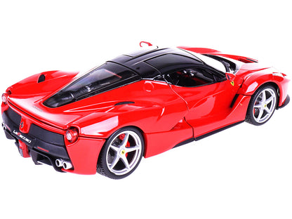 Ferrari LaFerrari F70 Red with Black Top "Signature Series" 1/18 Diecast Model Car