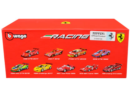 2020 Ferrari 488 Challenge EVO #28 Red with Graphics "Racing" Series 1/43 Diecast Model Car
