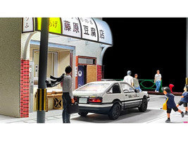 Akina Tofu Shop Diorama Set "American Diorama X G-Fans" Series for 1/64 Scale Models