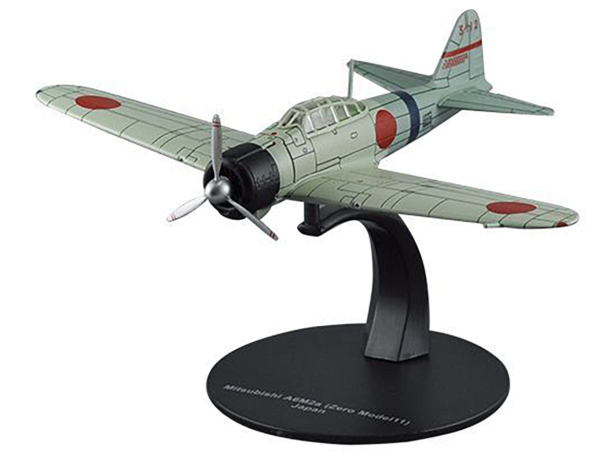Mitsubishi A6M2a "Zero" Fighter Aircraft "Imperial Japanese Navy Air Service" 1/72 Diecast Model