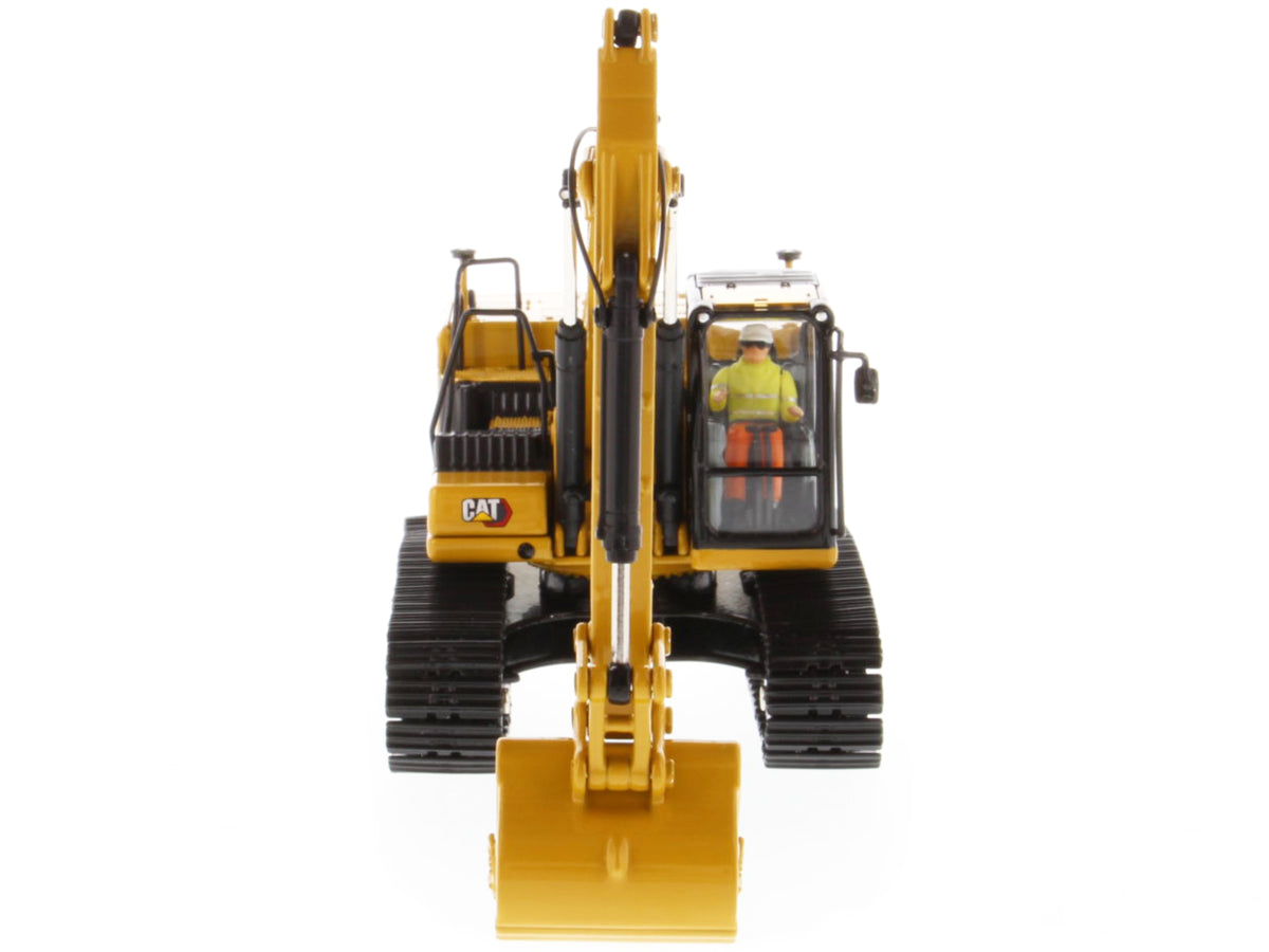 Cat Caterpillar 330 Hydraulic Excavator Next Generation with Operator "High Line Series" 1/50 Diecast Model