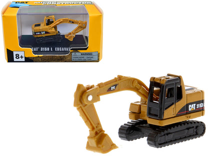 CAT Caterpillar 315D L Excavator Yellow "Micro-Constructor" Series Diecast Model