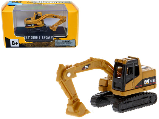 CAT Caterpillar 315D L Excavator Yellow "Micro-Constructor" Series Diecast Model