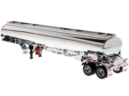 Heil Fleet Duty TM 9300/DT-C4 Petroleum Tanker Trailer Chrome "Transport Series" 1/50 Diecast Model